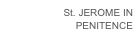 St. JEROME IN PENITENCE